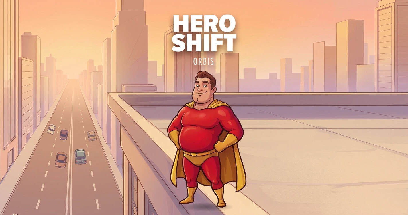 Hero Shift Slot Demo by Orbis slot cover image