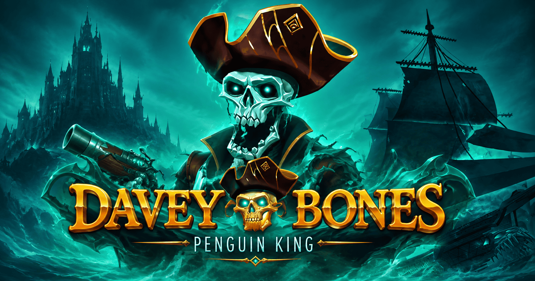 Davey Bones Slot Demo by Penguin King slot cover image