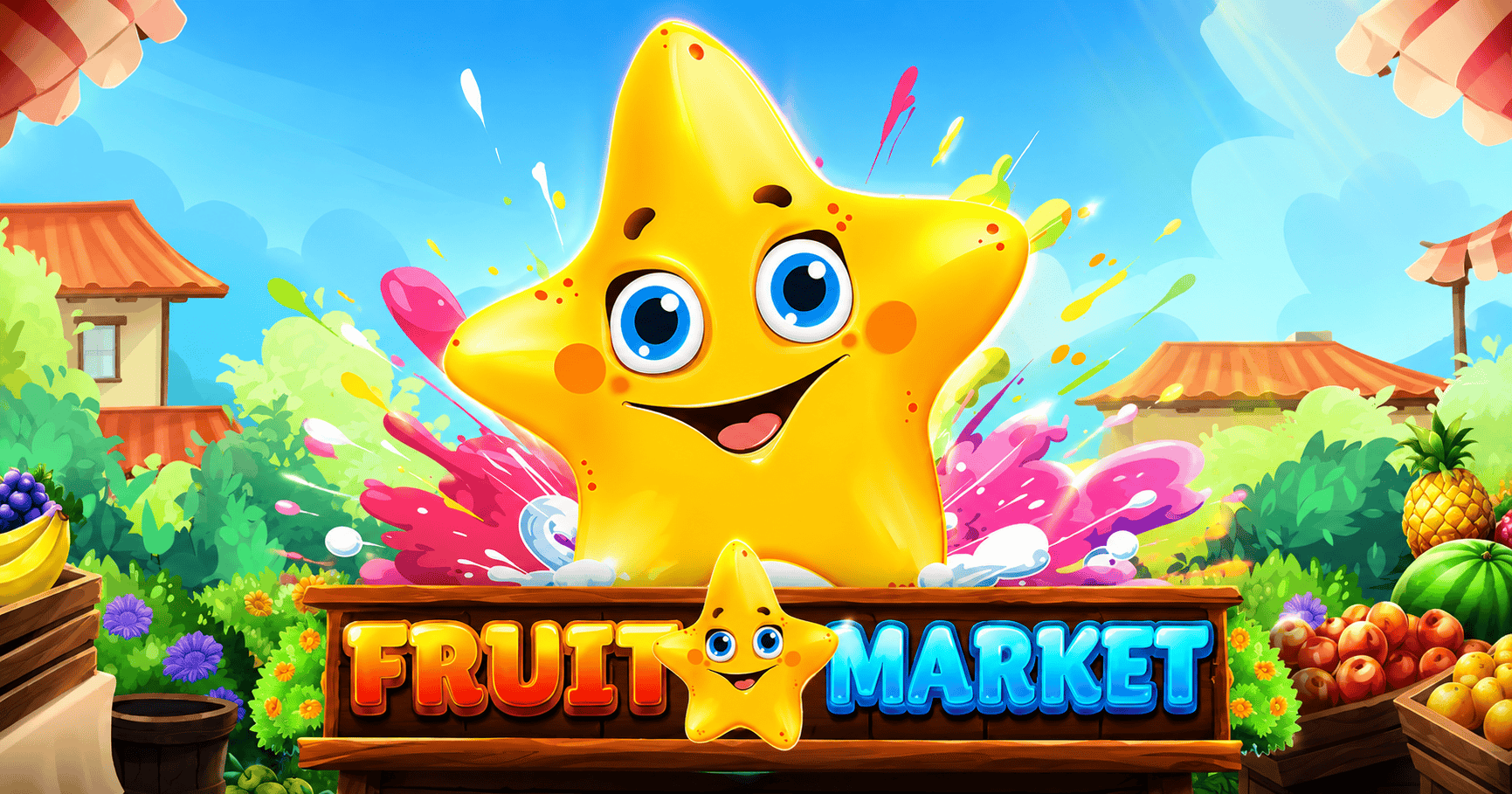 Fruit Market Slot Demo by Penguin King slot cover image