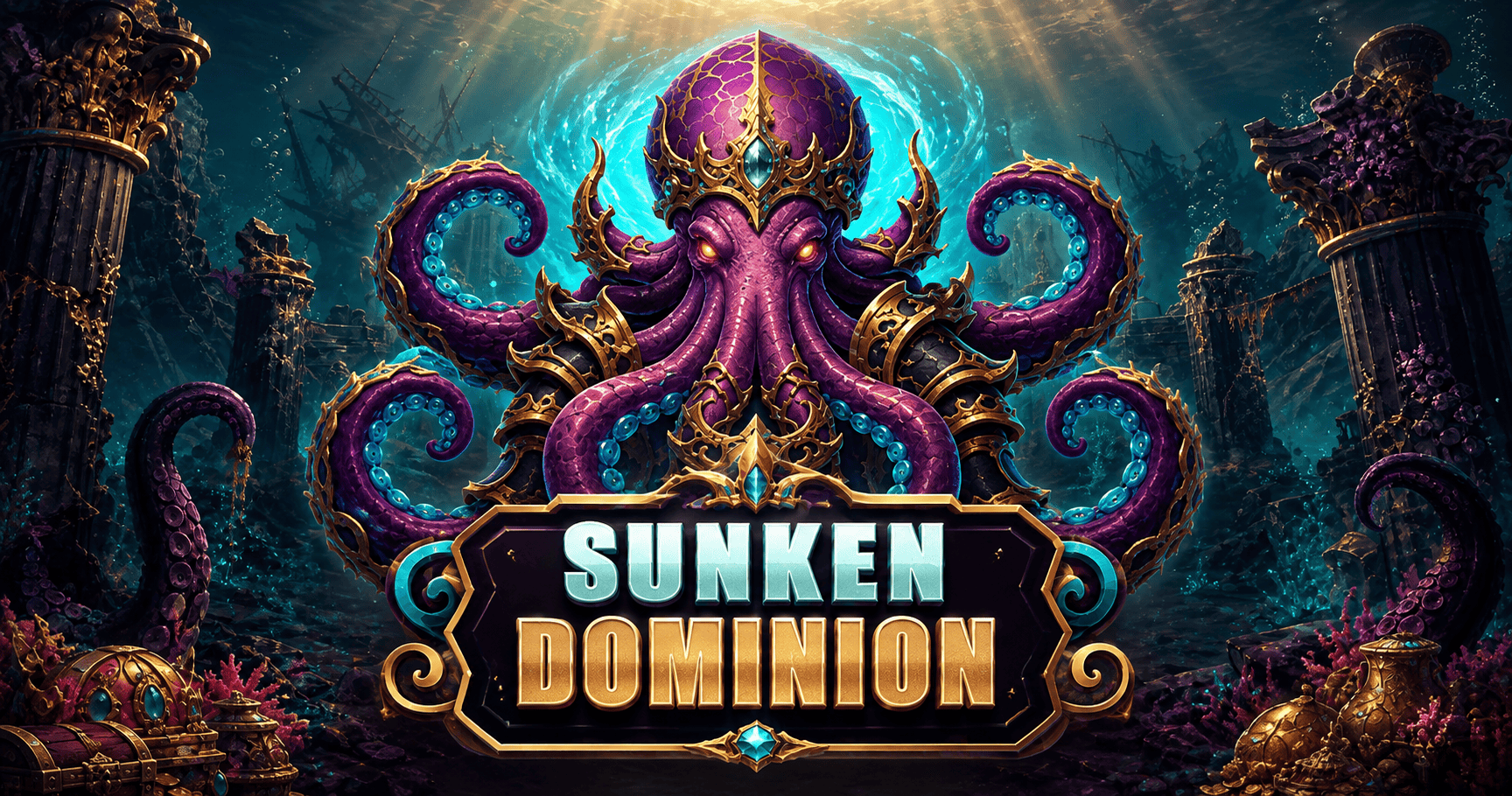 Sunken Dominion Slot Demo by Phantom Forge Studios slot cover image