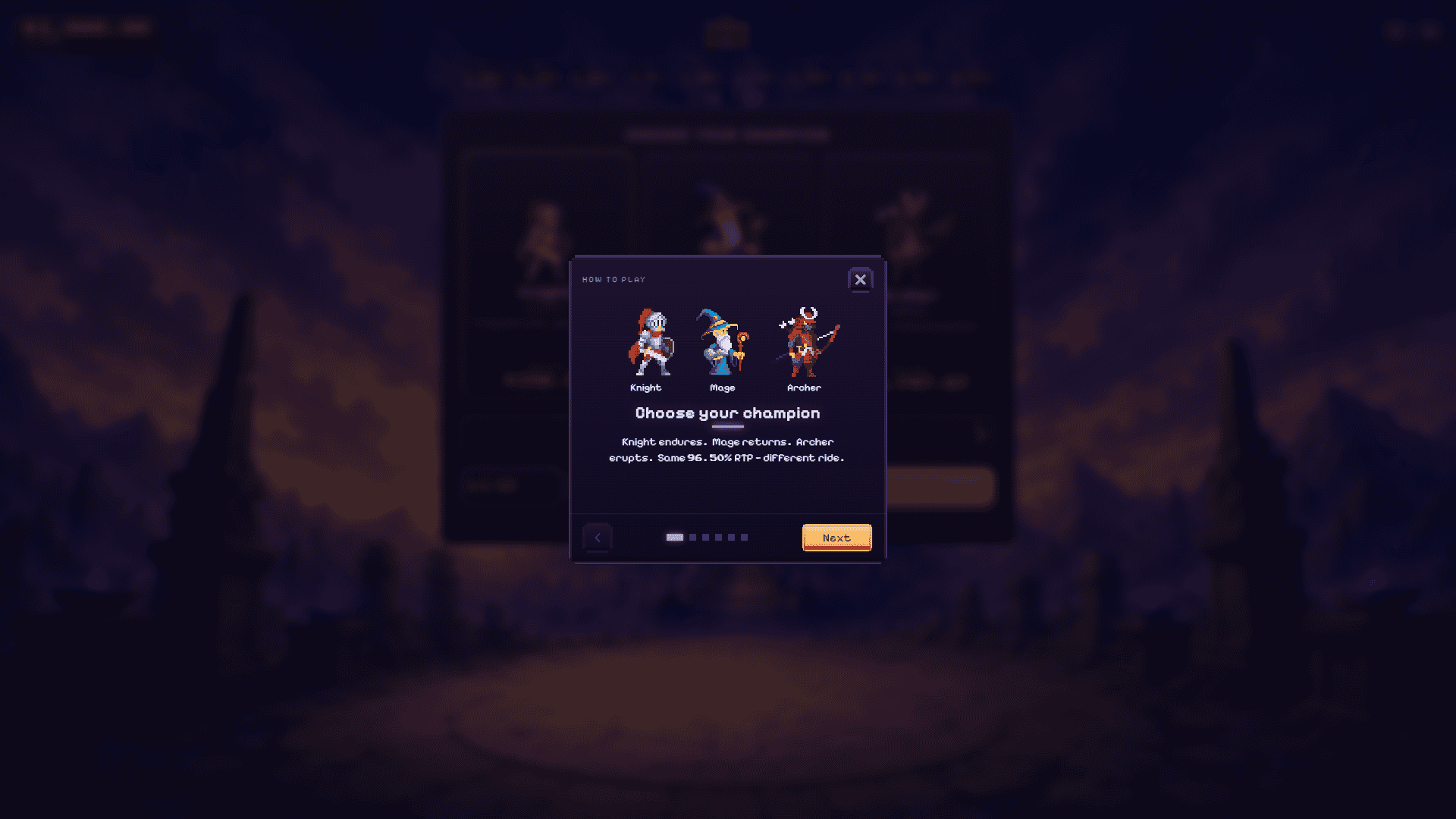 Tower Of Beasts slot intro screen