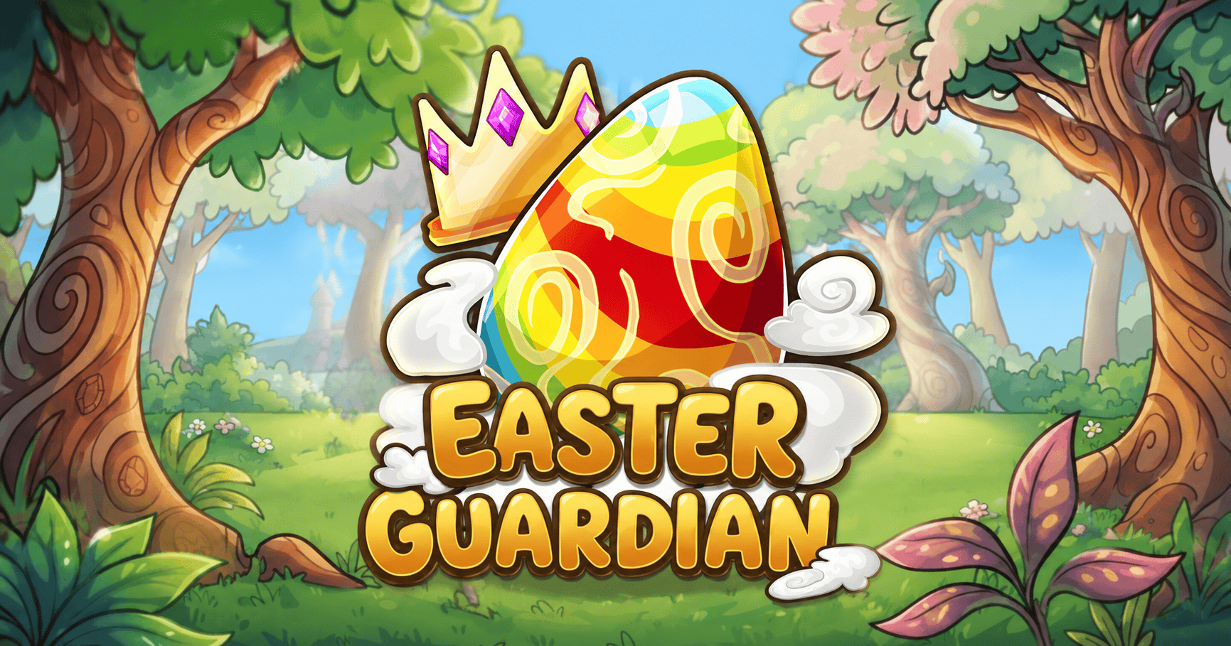 Easter Guardian Cluster Pays Slot Demo by Play And Chill slot cover image
