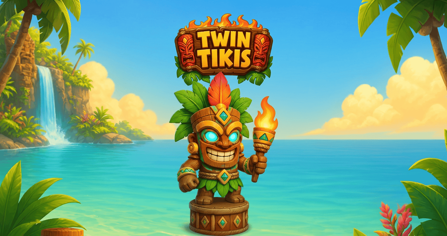 Twin Tikis Slot Demo by Playful slot cover image