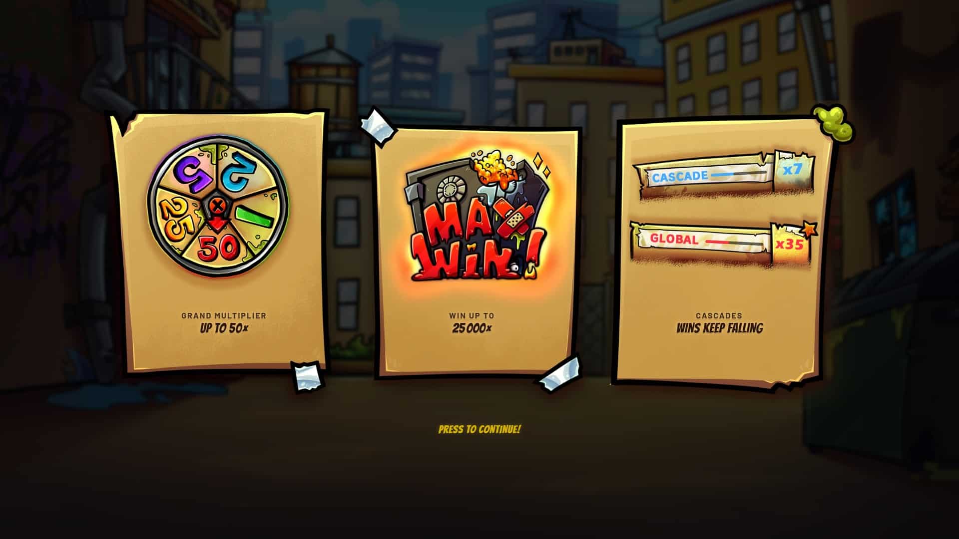Grand Barmud slot intro screen