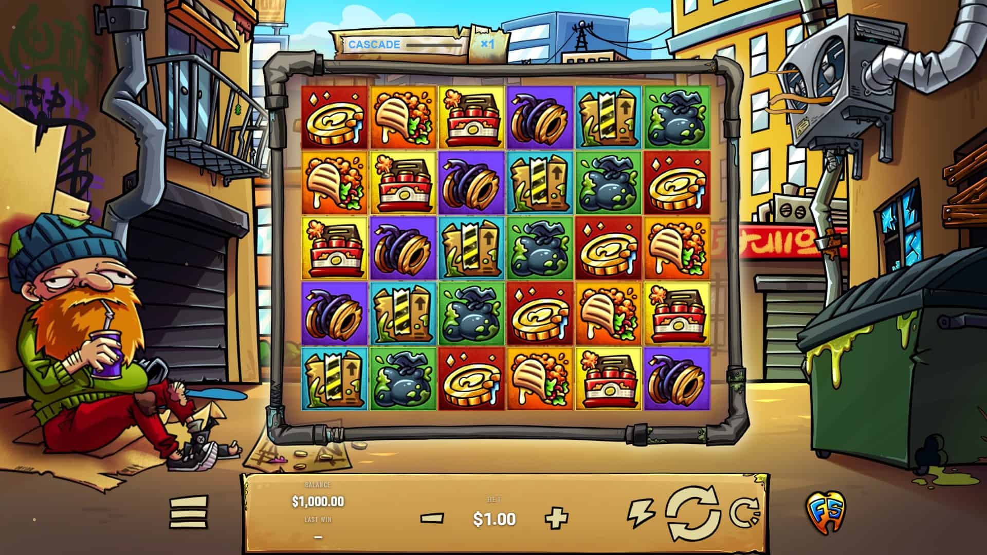 Grand Barmud slot gameplay reels