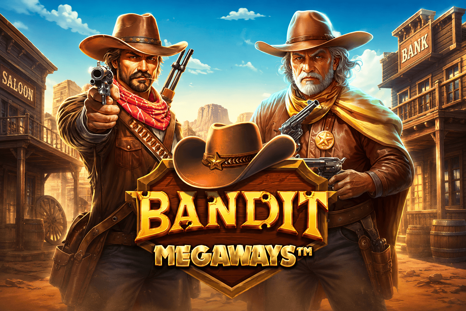 Bandit Megaways Slot Demo by Pragmatic Play slot cover image