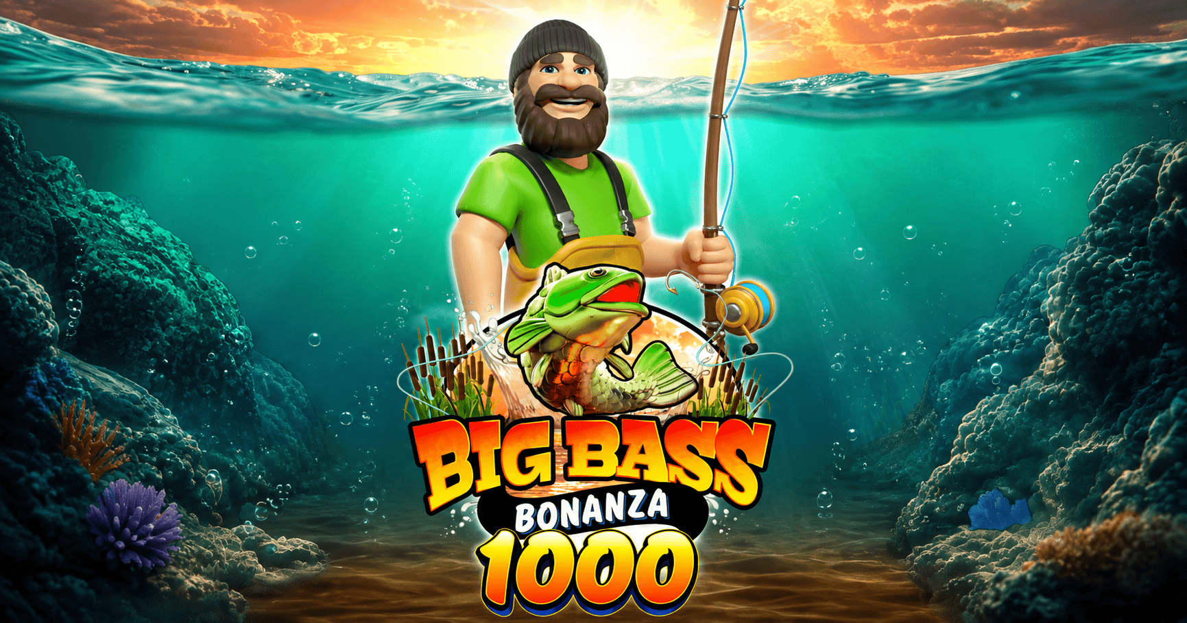 Big Bass Bonanza 1000 Slot Demo by Pragmatic Play slot cover image