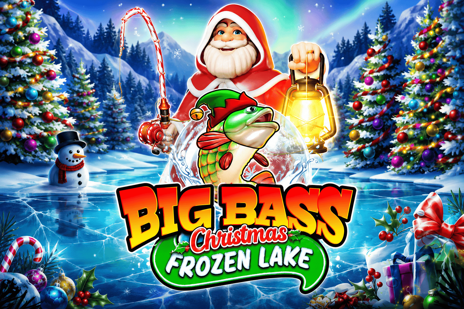 Big Bass Christmas Frozen Lake Slot Demo by Pragmatic Play slot cover image