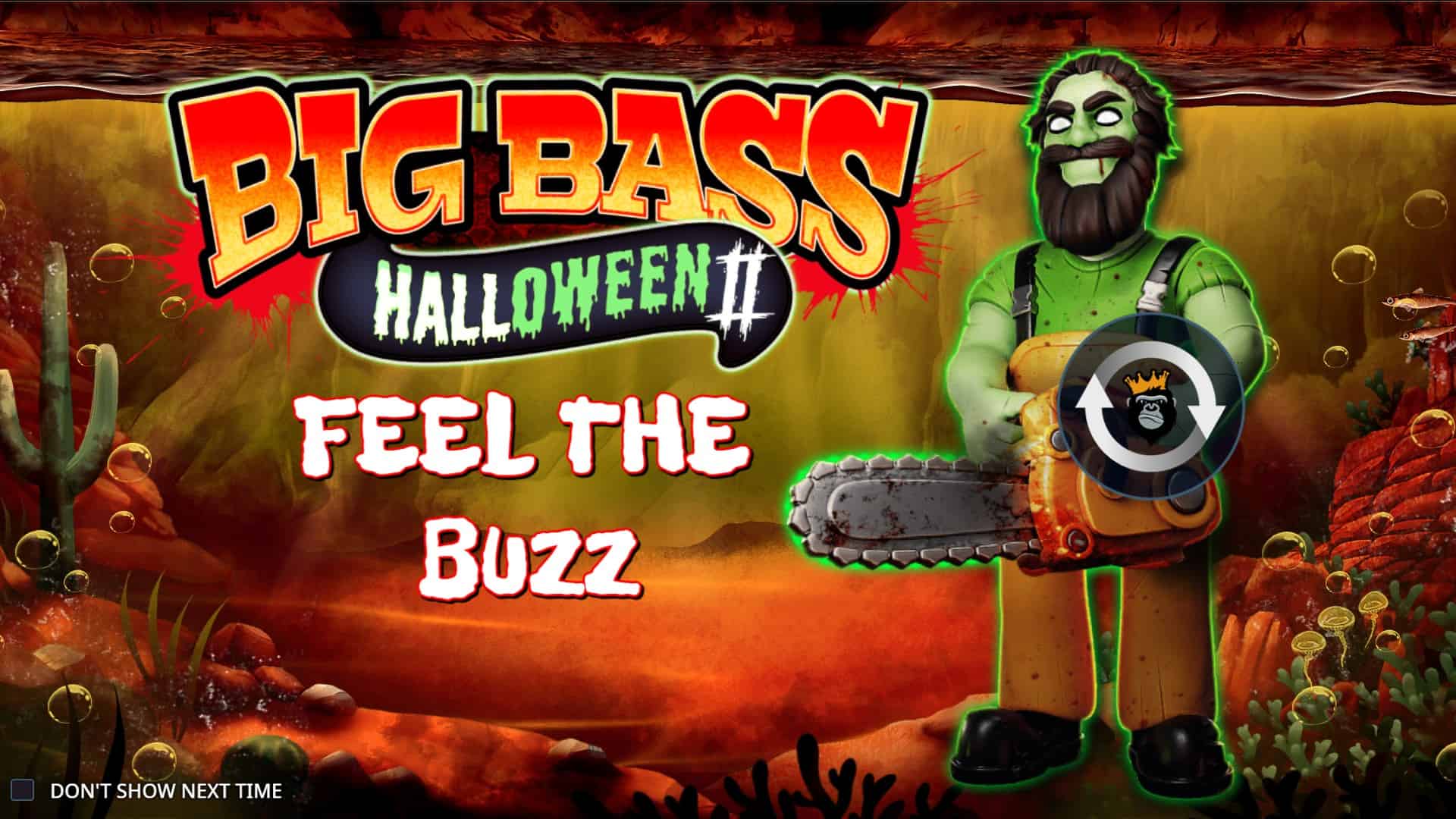 Big Bass Halloween 3 slot intro screen