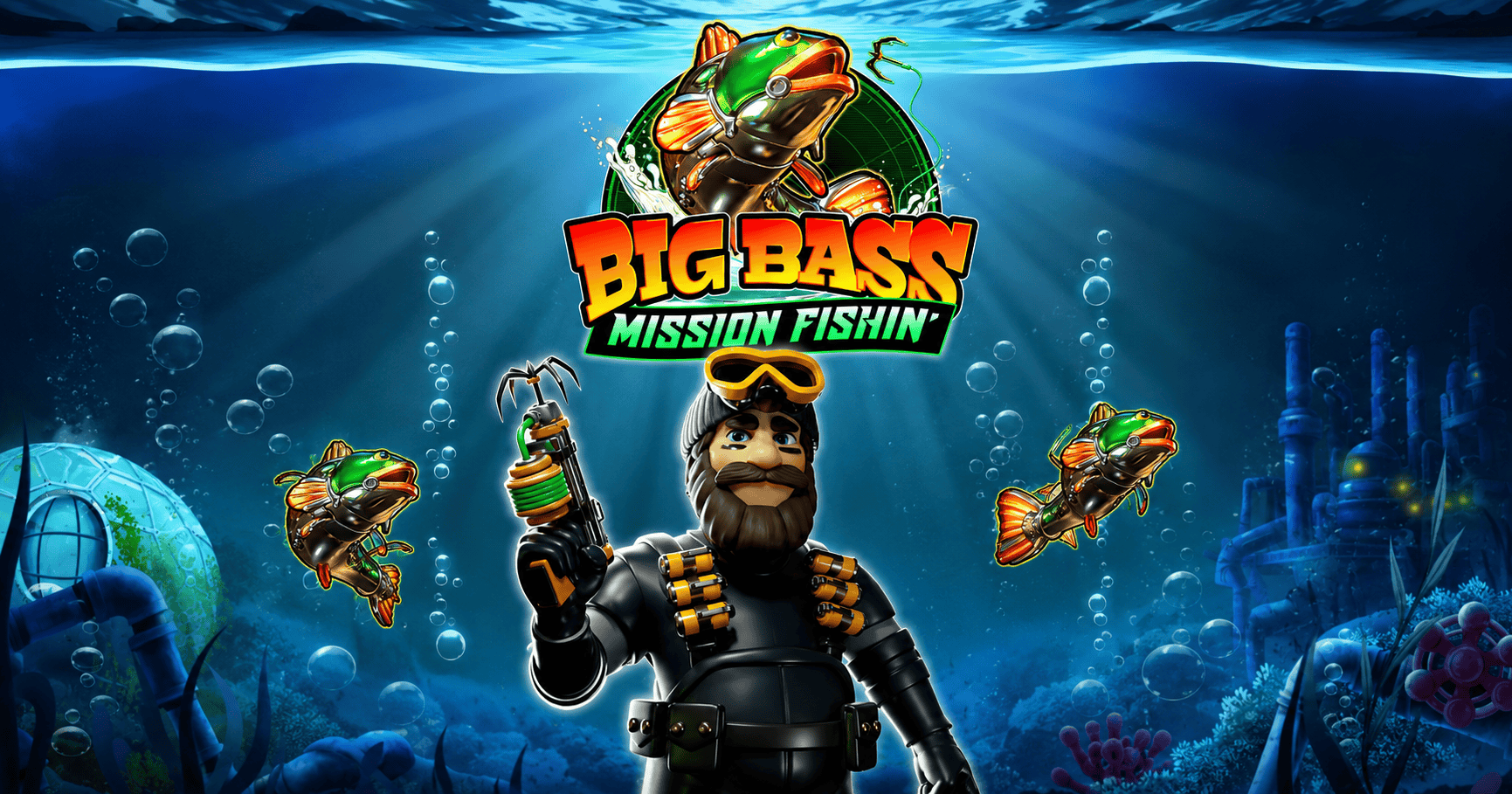 Big Bass Mission Fishin’ Slot Demo by Pragmatic Play slot cover image
