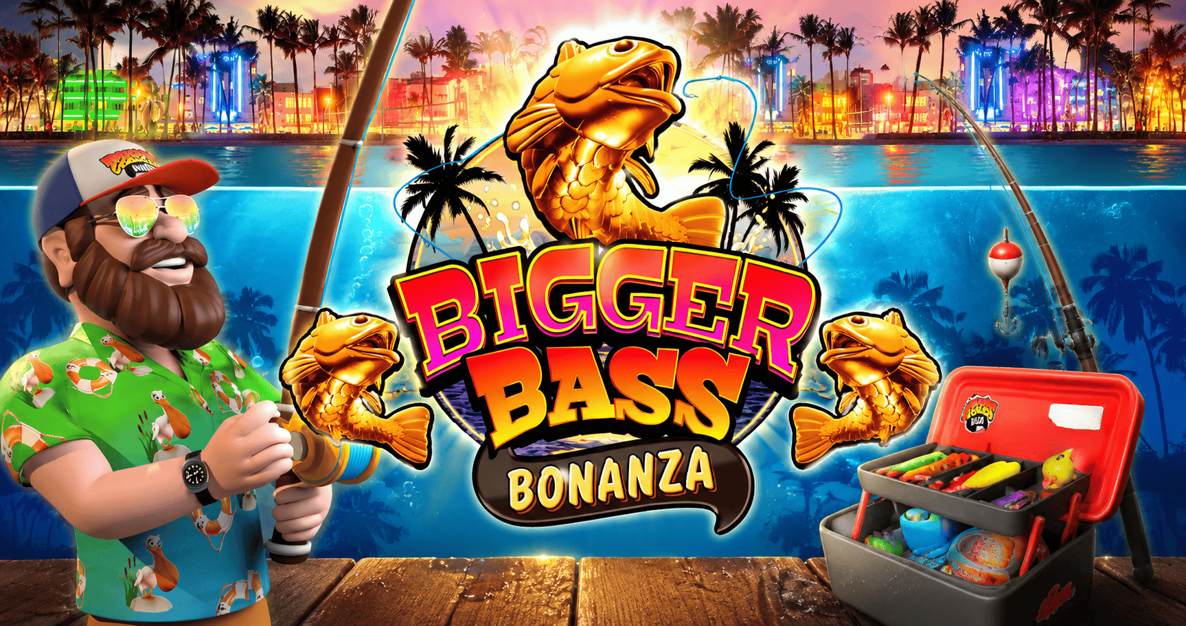Bigger Bass Bonanza Slot Demo by Pragmatic Play slot cover image