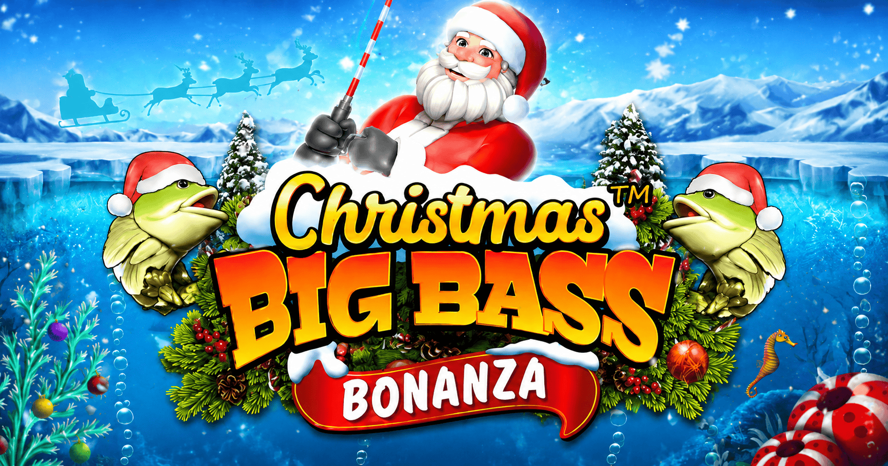Christmas Big Bass Bonanza Slot Demo by Pragmatic Play slot cover image