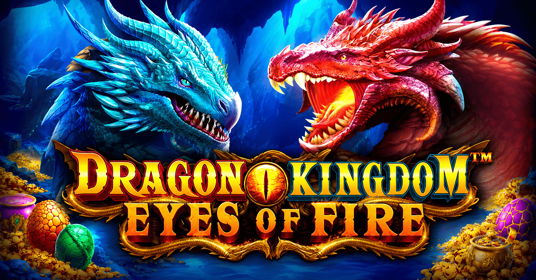 Dragon Kingdom Eyes of Fire Slot Demo by Pragmatic Play slot cover image