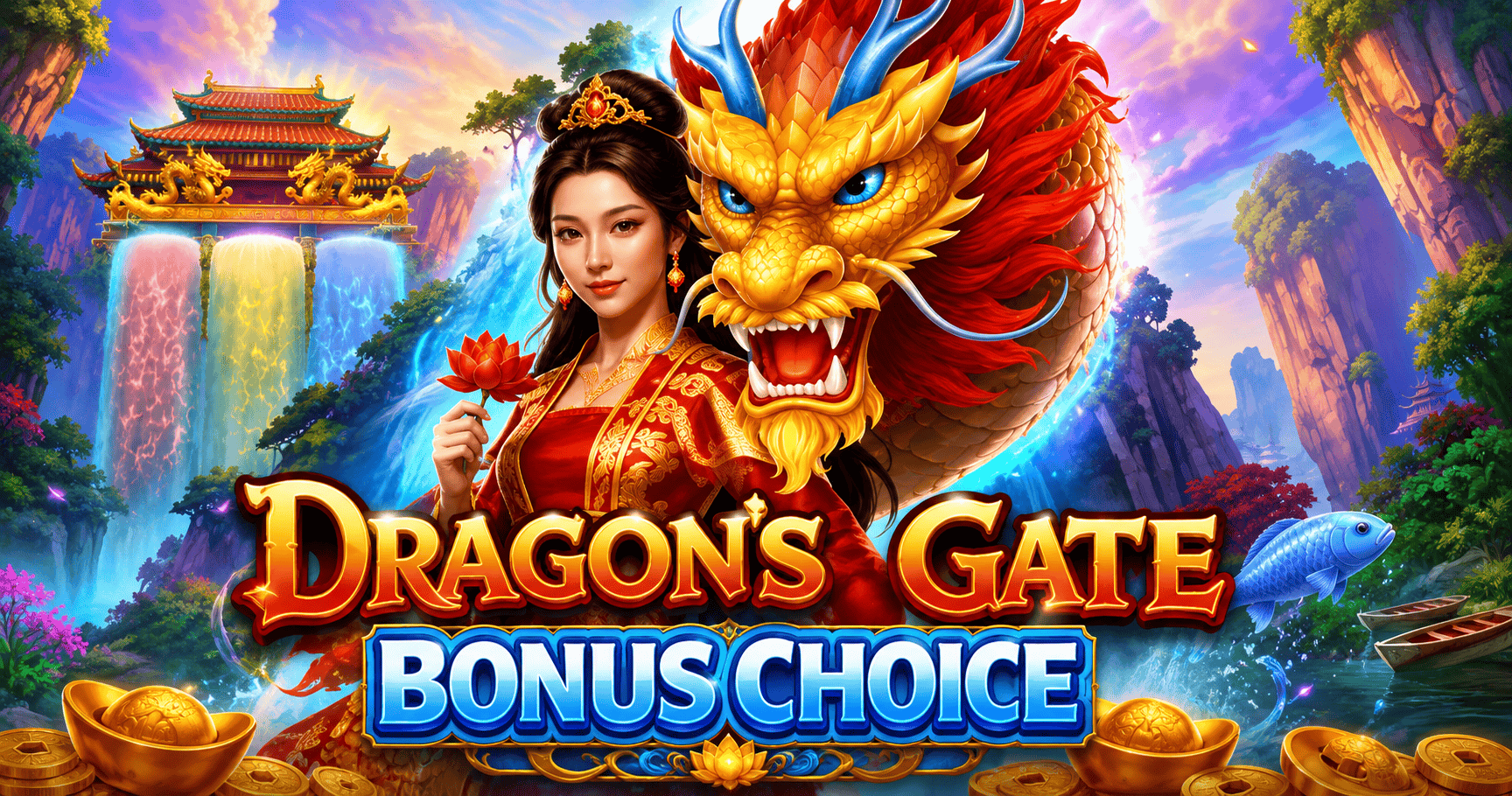 Dragon’s Gate Bonus Choice Slot Demo by Pragmatic Play slot cover image