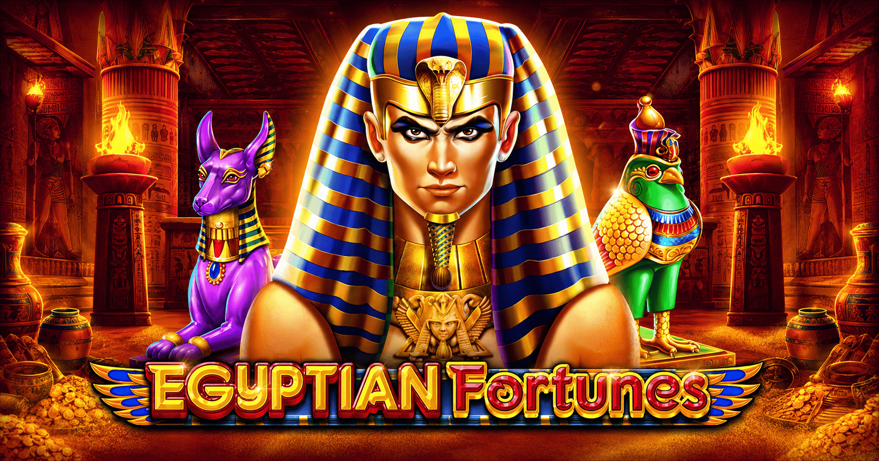 Egyptian Fortunes Slot Demo by Pragmatic Play slot cover image