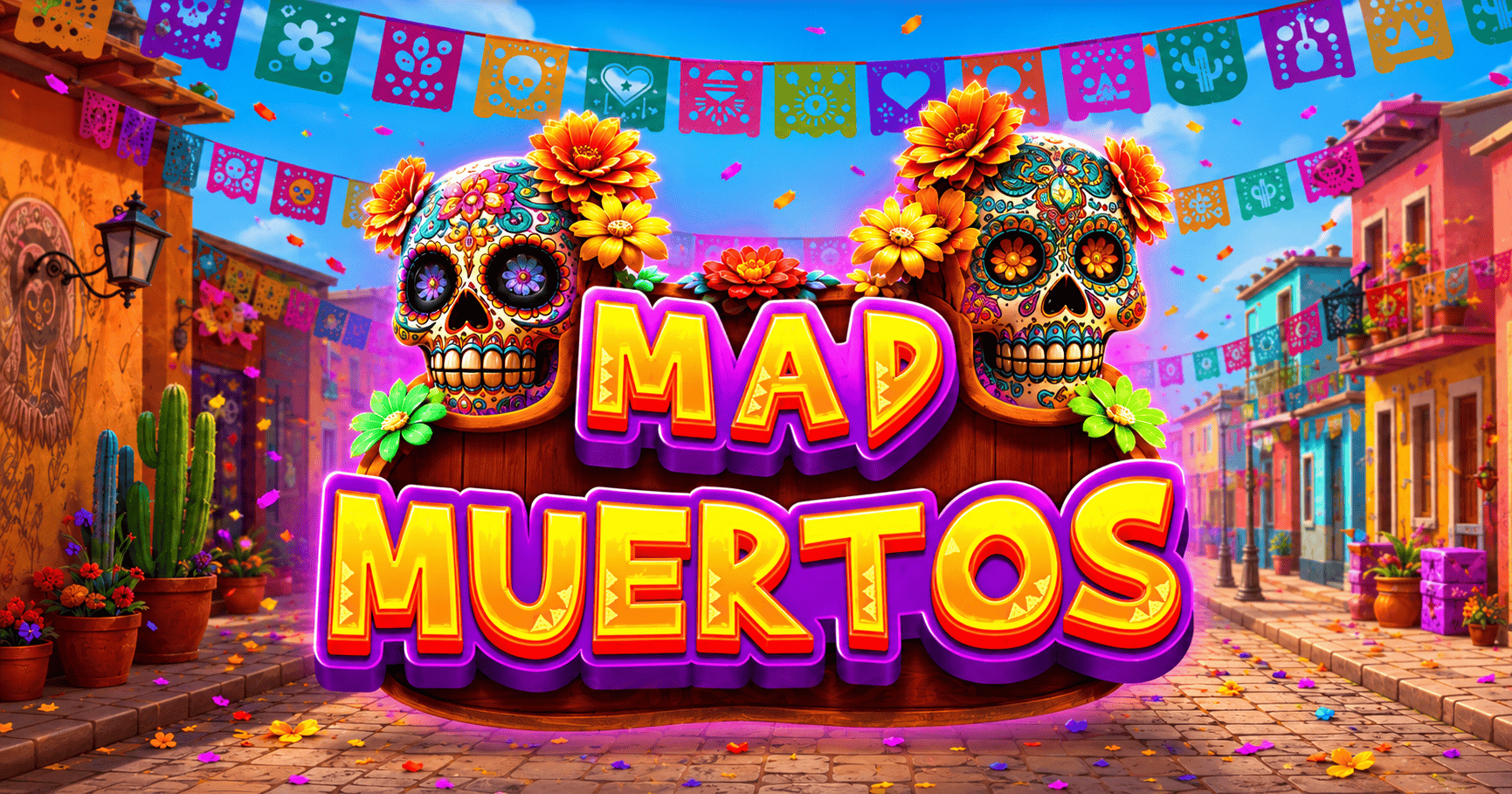 Mad Muertos Slot Demo by Pragmatic Play slot cover image