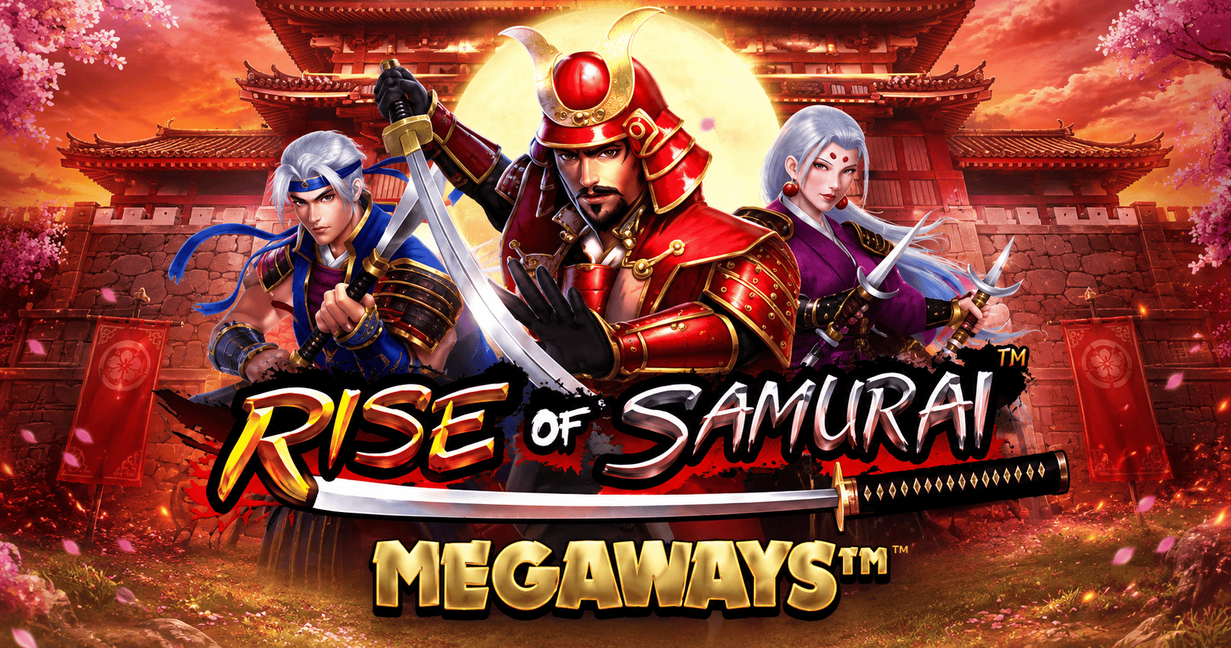 Rise of Samurai Megaways Slot Demo by Pragmatic Play slot cover image