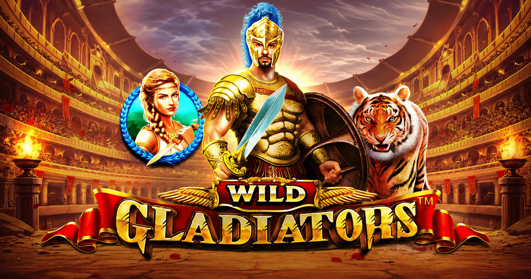 Wild Gladiators Slot Demo by Pragmatic Play slot cover image