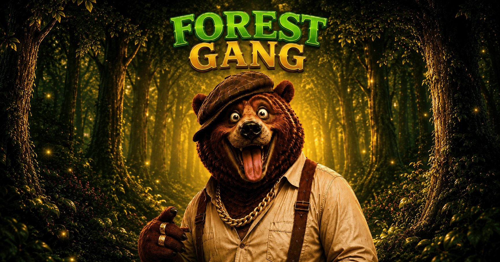 Forest Gang Slot Demo by Press Play slot cover image
