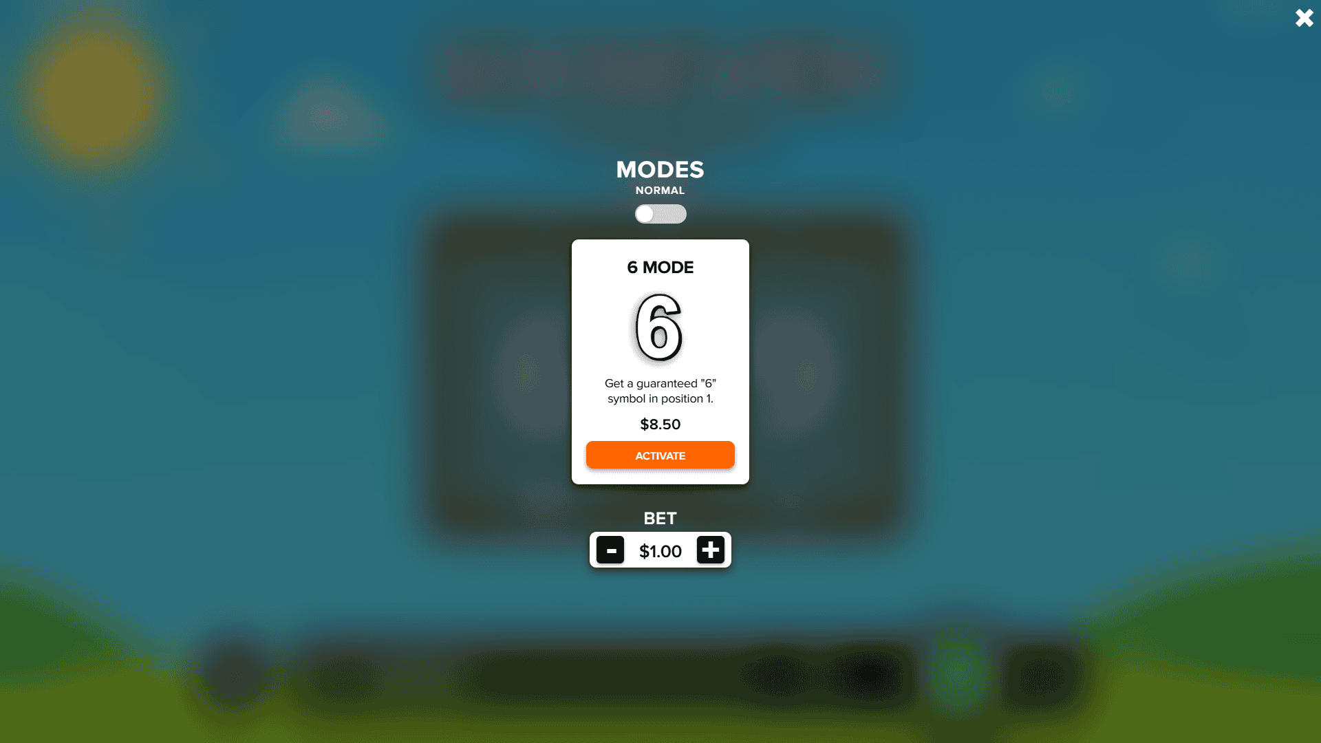 Sixseven bonus buy menu