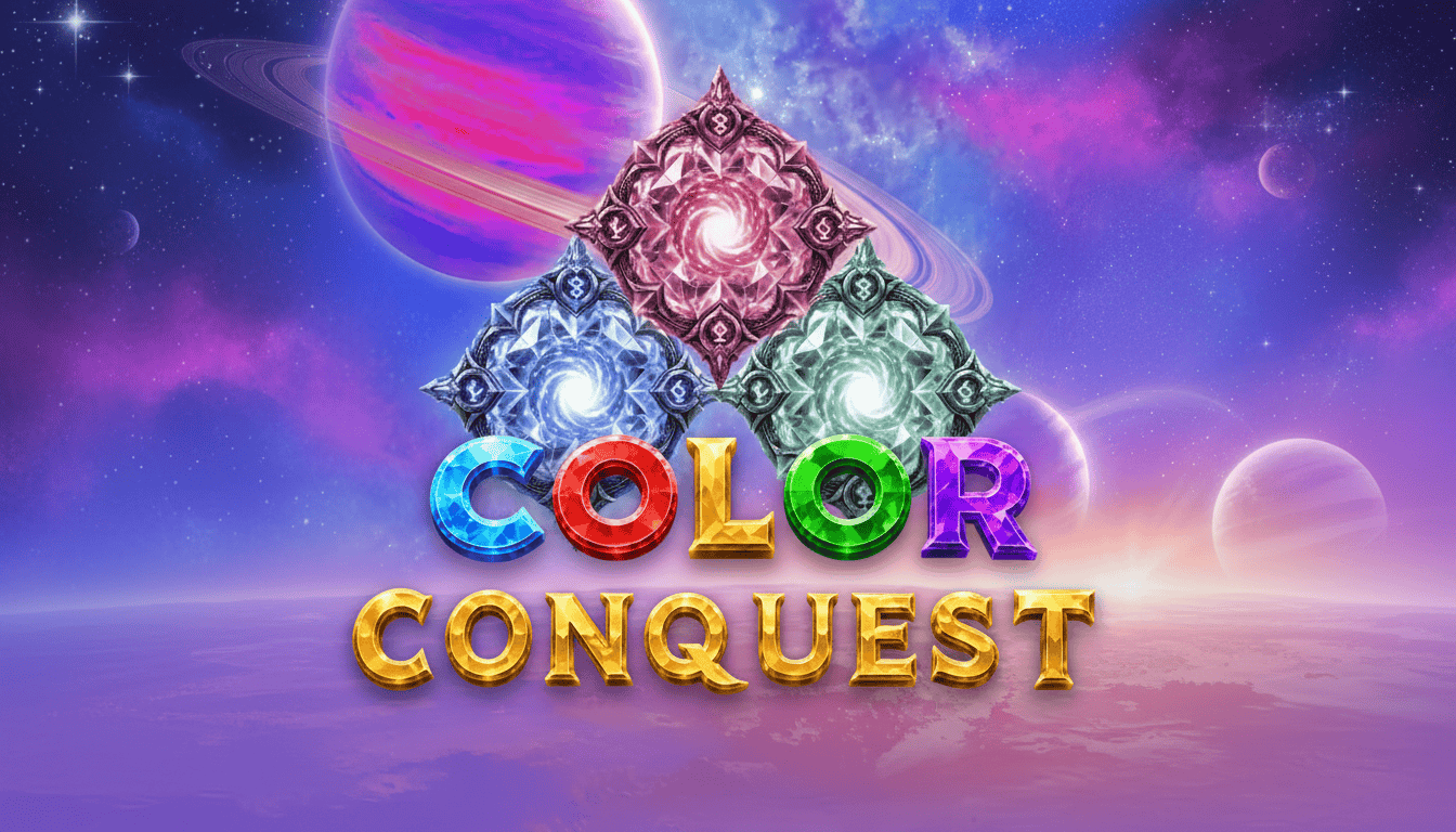 color conquest Slot Demo by Quantumspin slot cover image