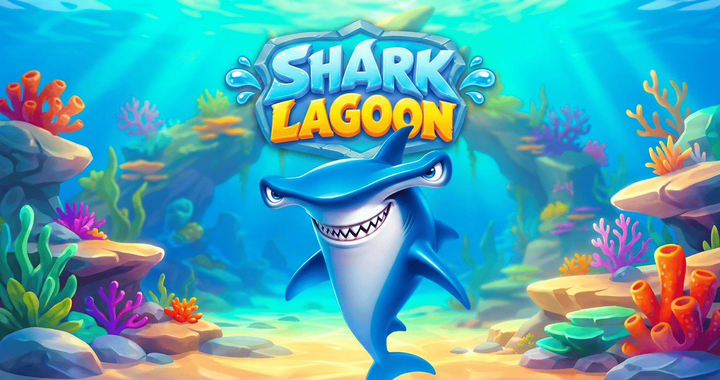 Shark Lagoon Slot Demo by Rainfall Gaming slot cover image