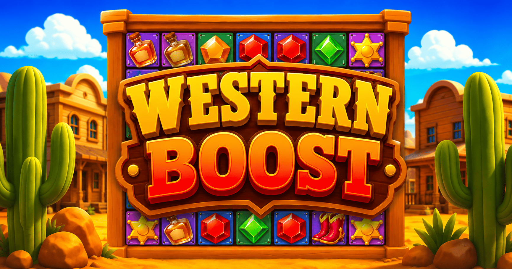 Western Boost Slot Demo by Rainfall Gaming slot cover image