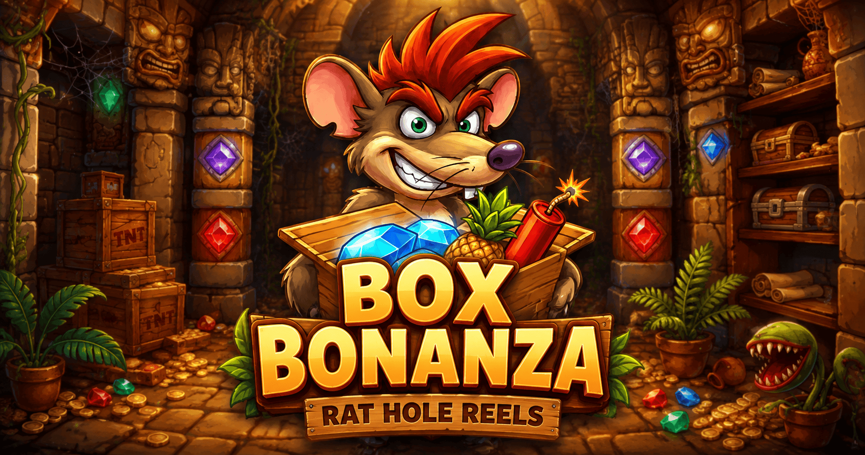 Box Bonanza Slot Demo by Rat Hole Reels slot cover image