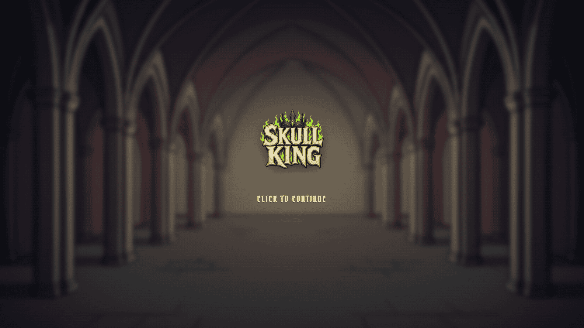 Skull King slot intro screen