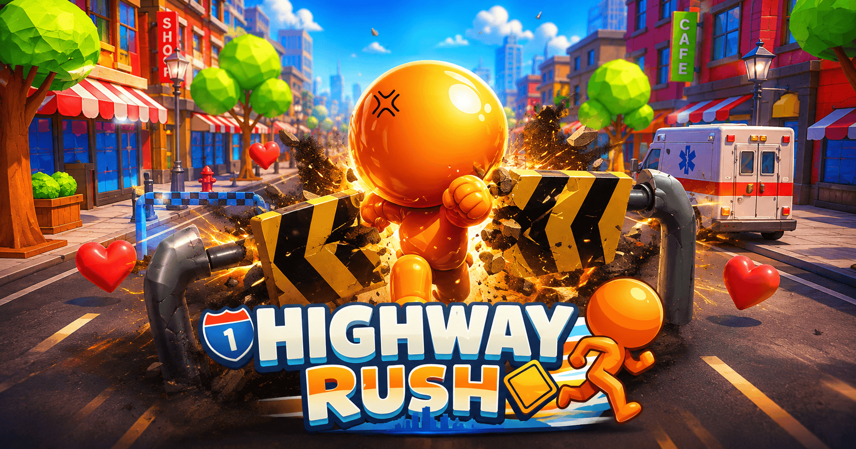 Highway Rush Slot Demo by Raw Fun Gaming slot cover image