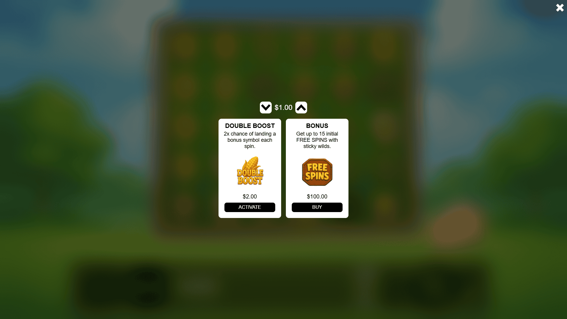 Barn Ham bonus buy menu