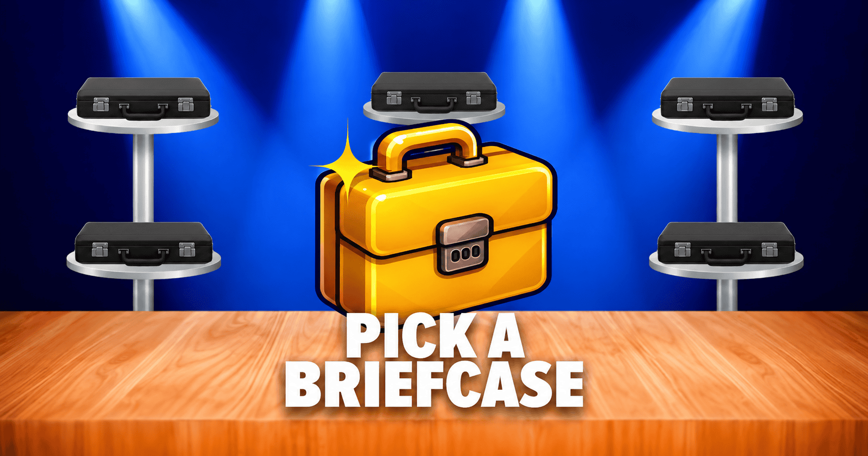Pick a Briefcase Slot Demo by Reel Rush Gaming slot cover image