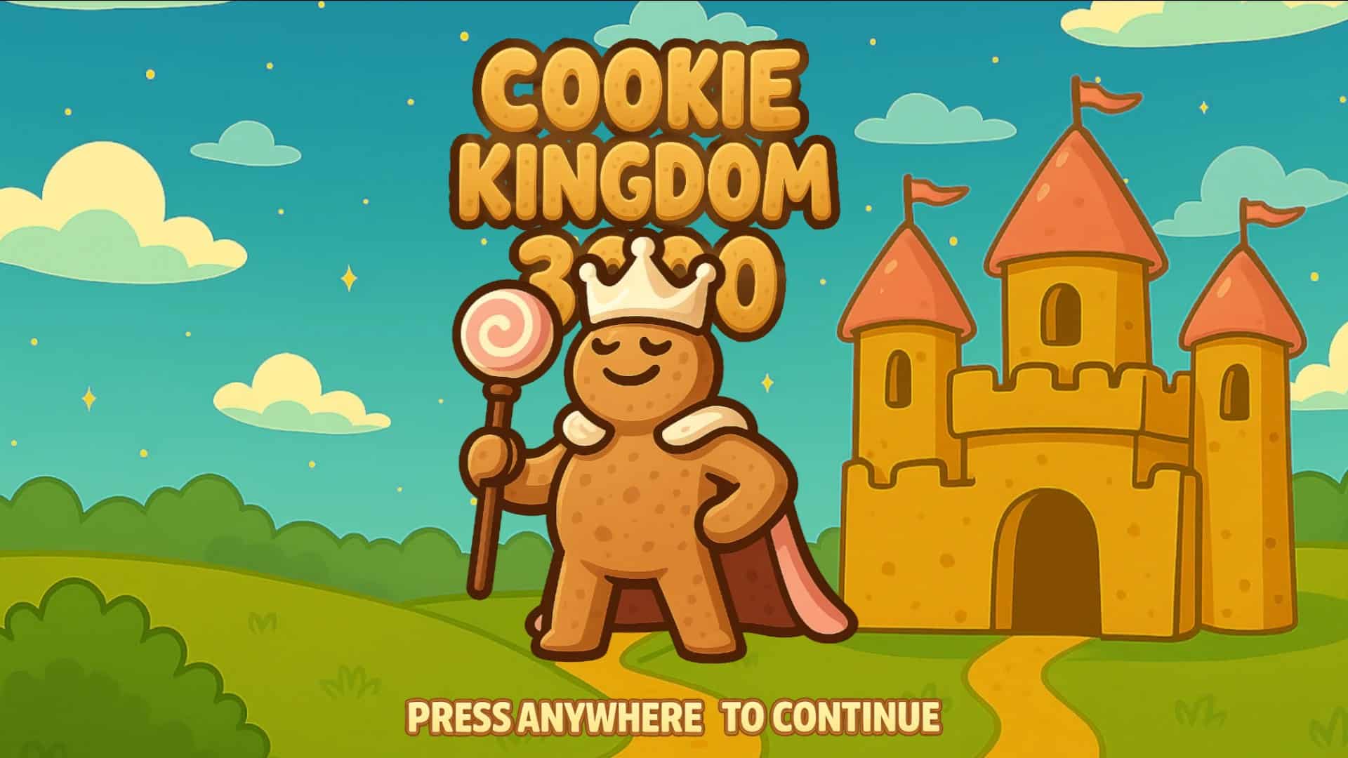 Cookie Kingdom slot intro screen