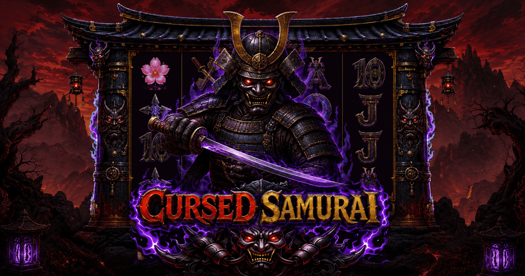 Cursed Samurai Slot Demo by Rtpstudios slot cover image