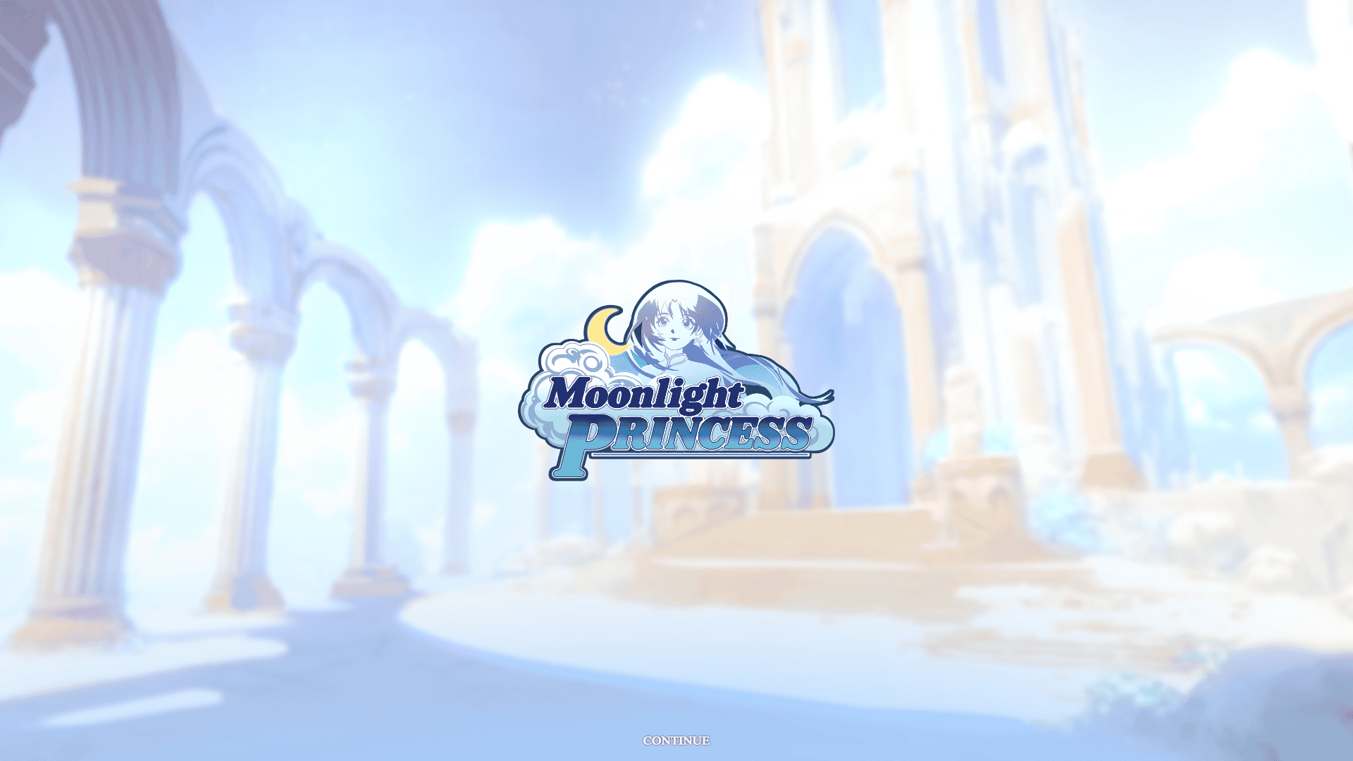 Moonlight Princess slot intro screen