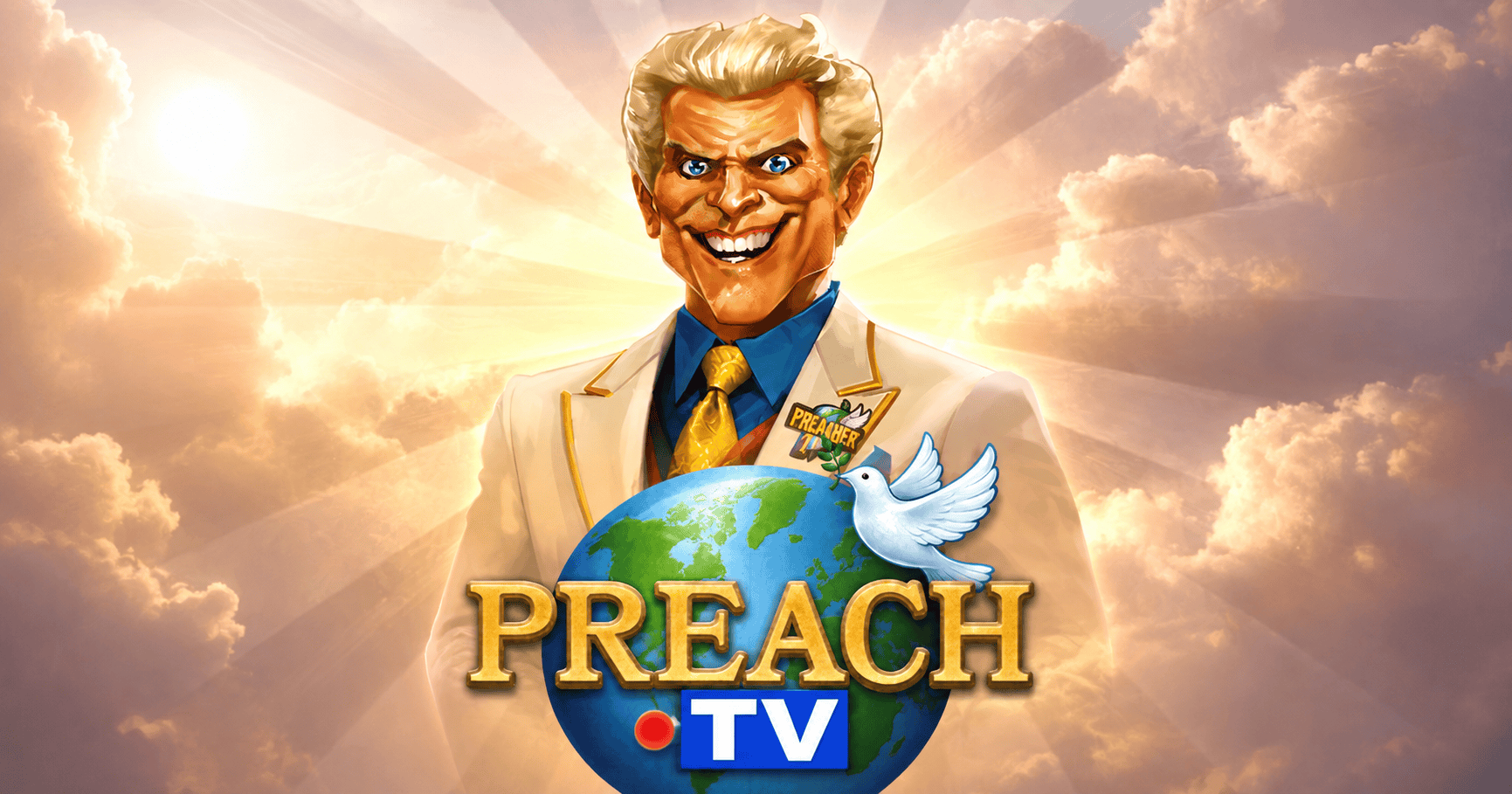 Preach TV Slot Demo by Shady Lady slot cover image