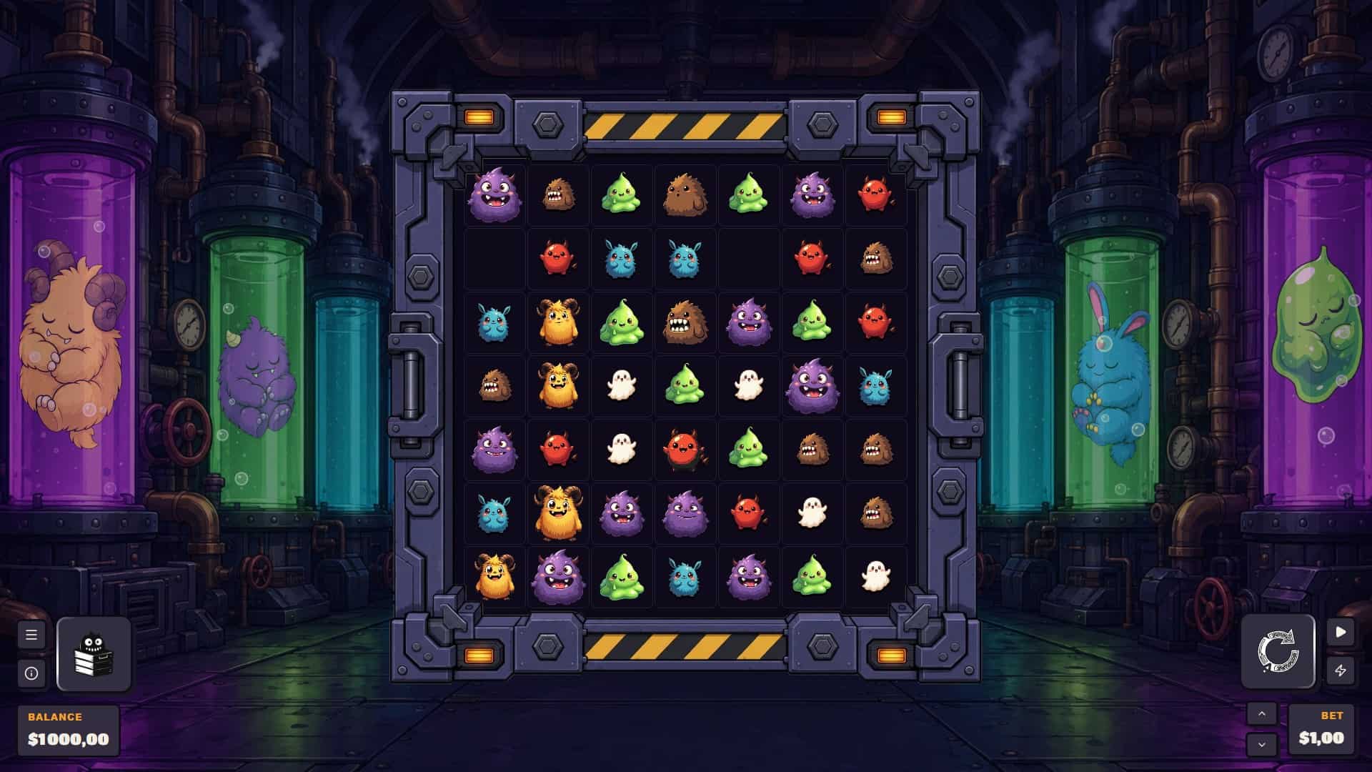 Zoolab slot gameplay reels