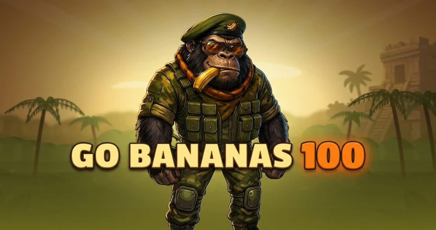 Go Bananas 100 Slot Demo by Silver Stars slot cover image