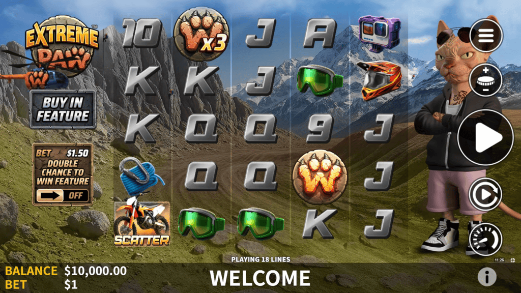 Skywind extreme paw game game preview