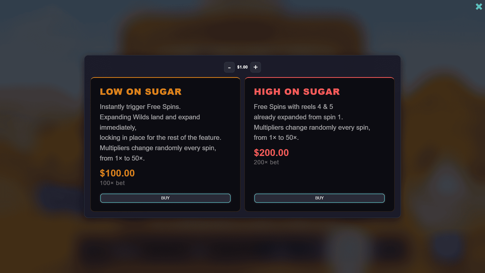 Breakfast Mania bonus buy menu
