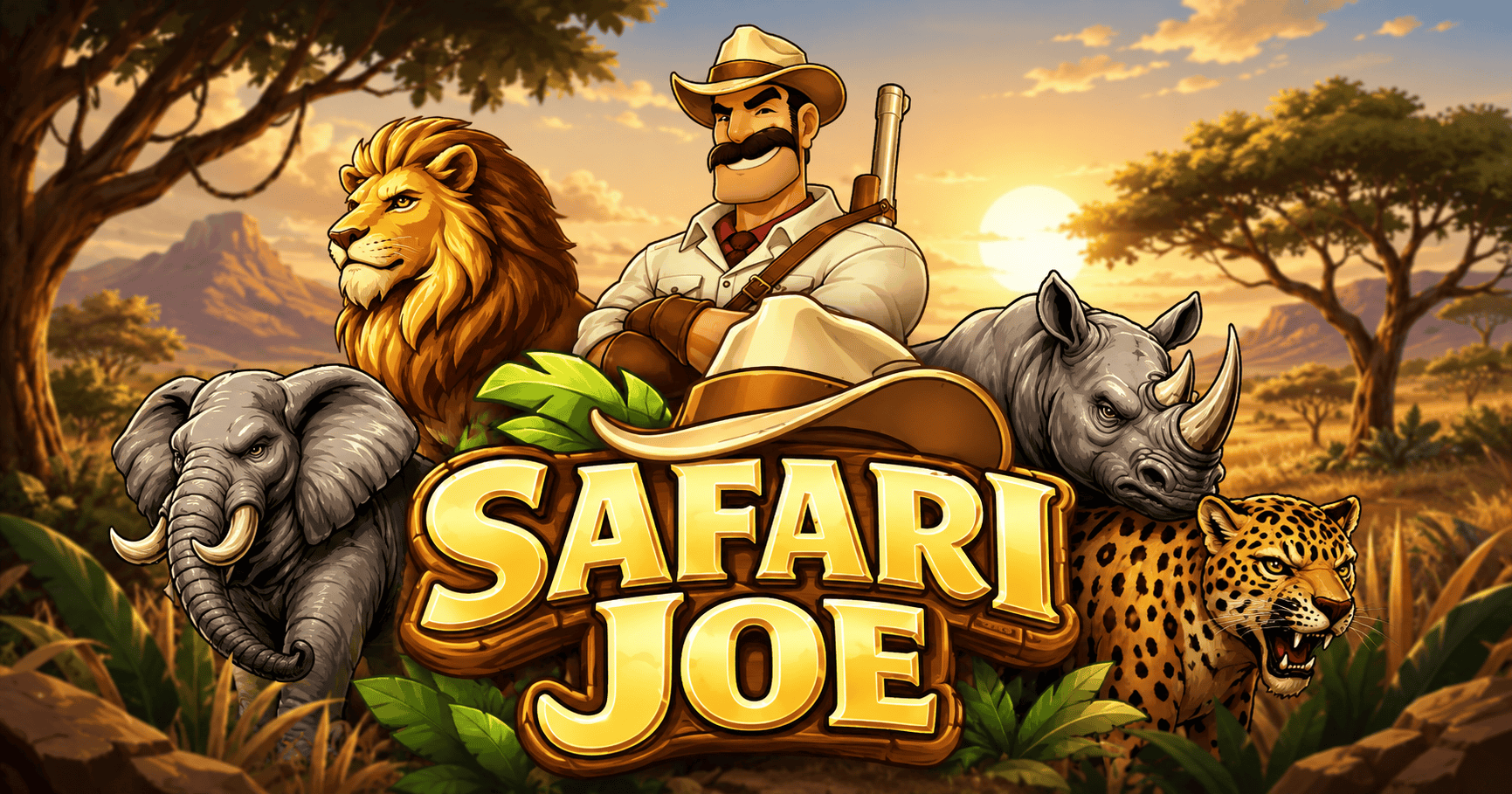 Safari Joe Slot Demo by Slime Labs slot cover image