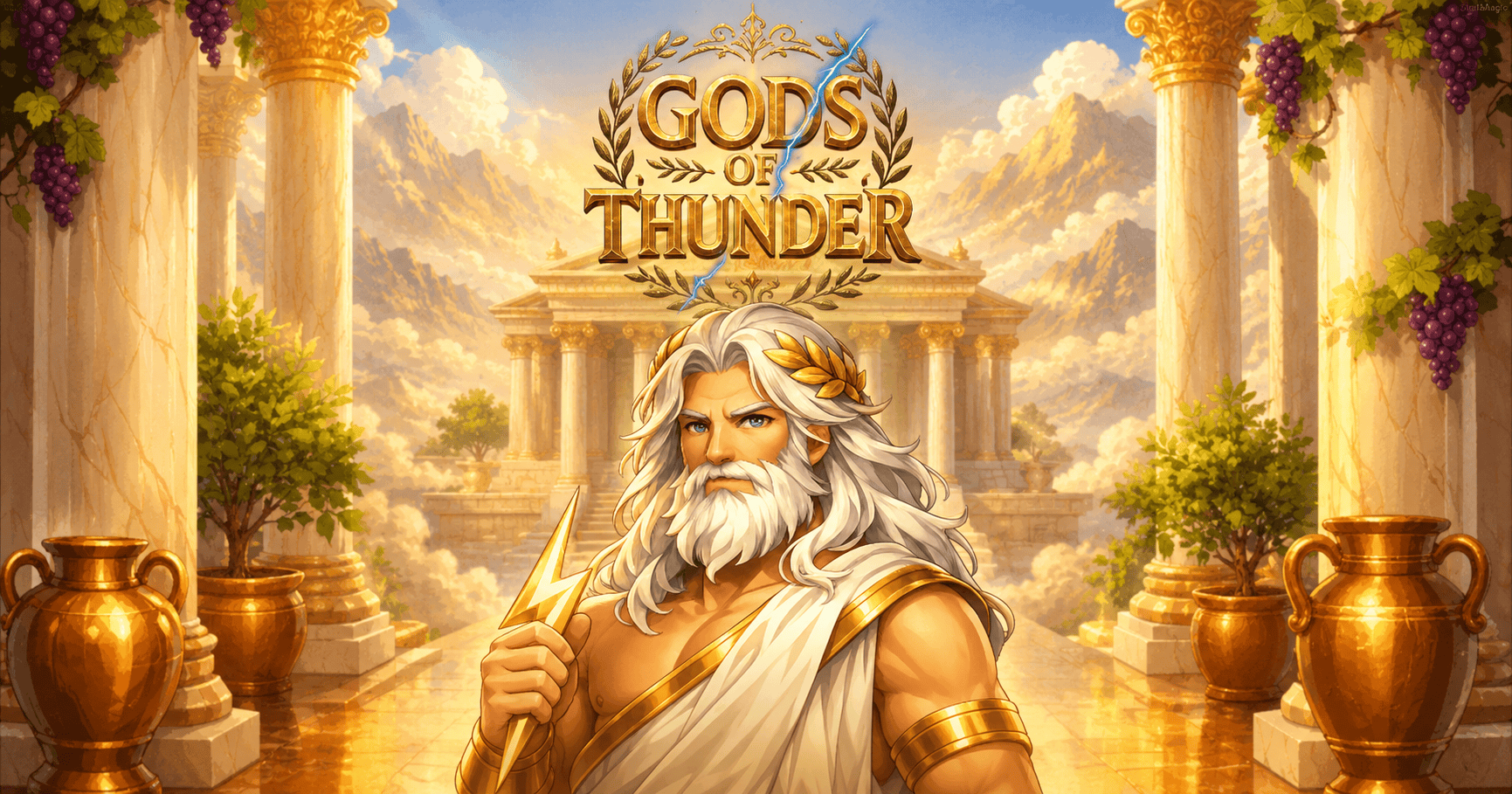 Gods Of Thunder Slot Demo by Slot Magic slot cover image
