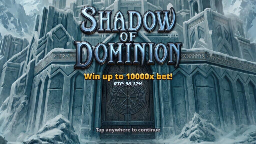 Slotmill shadow of dominion intro screen