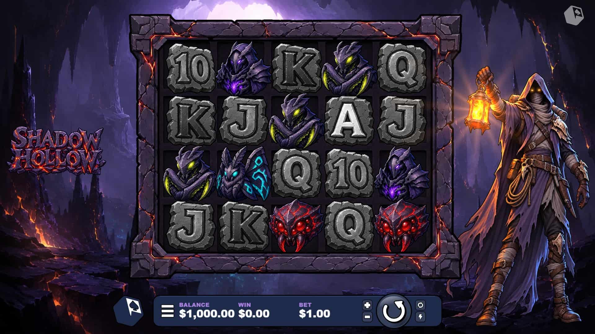 Shadow Hollow slot gameplay reels