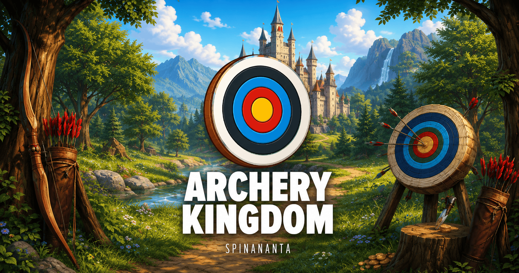 Archery Kingdom Cluster Pays Slot Demo by Spinananta slot cover image