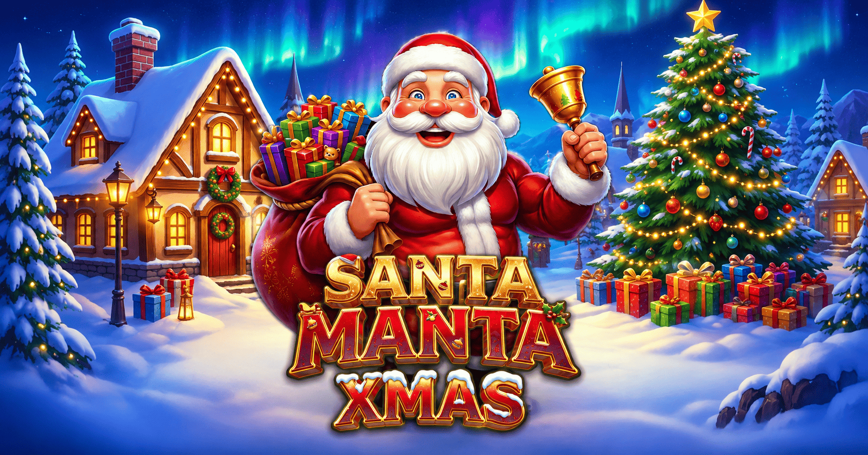 Santa Manta Xmas Slot Demo by Spinforge Play slot cover image