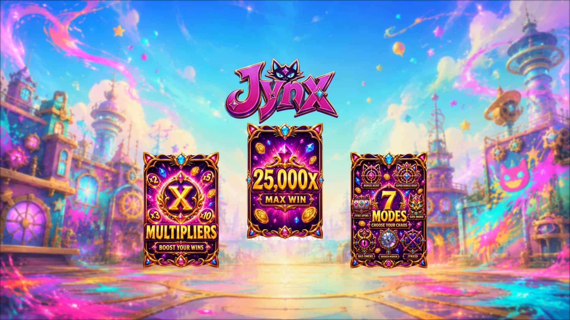 Jynx slot intro screen