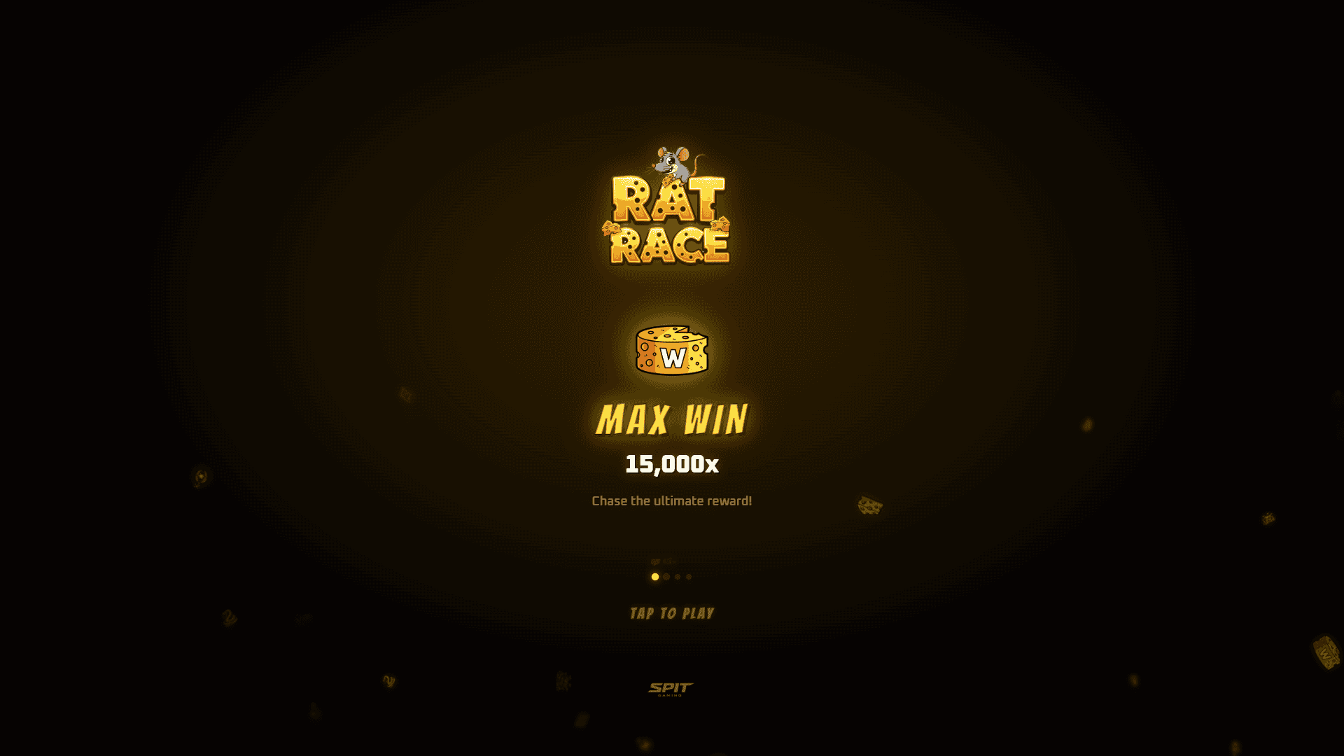 Rat Race slot intro screen