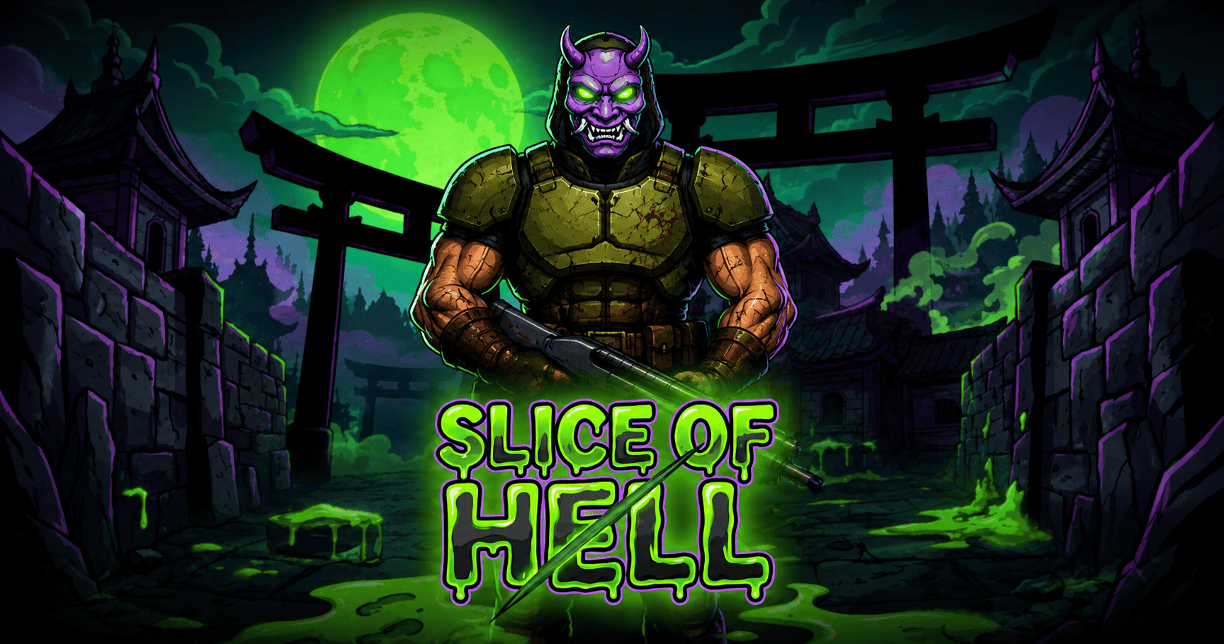 Slice Of Hell Slot Demo by Splatworks slot cover image