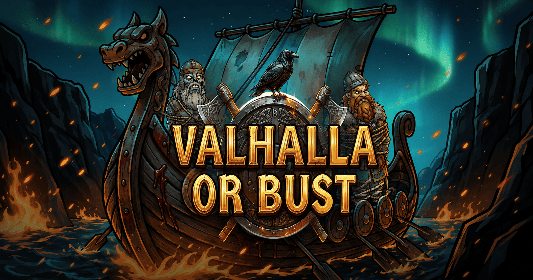 Valhalla or bust Slot Demo by Splatworks slot cover image